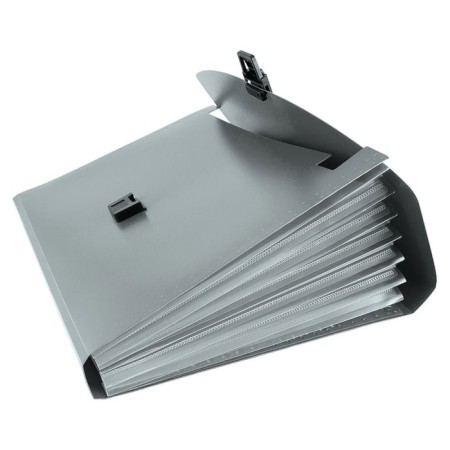 A4 Calligrata Folder Portfire, 13 departments, 700 μm, up to 300 sheets, gray-1