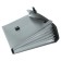 A4 Calligrata Folder Portfire, 13 departments, 700 μm, up to 300 sheets, gray