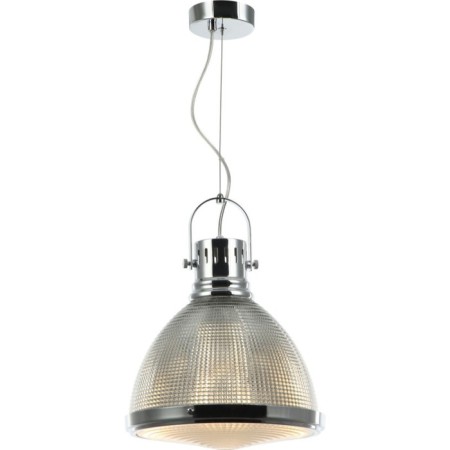 Suspension SHINER 1XE27 40W, size 31x31x4.5-150 cm, chromium color