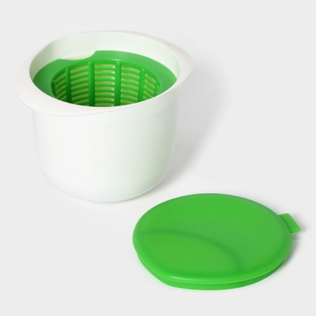 Form for the preparation of cheese and cottage cheese "Frash", 17.5 × 14.6 × 13.5 cm-5