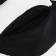 Lightning waist bag, external pocket, black color