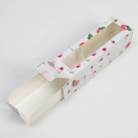 Box for Makarun, confectionery packaging "Life is beautiful", 5.5 x 18 x 5.5 cm-1