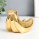 Souvenir Ceramics "Bueau of bananas" gold 8x7.5x7.5 cm
