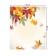 The tablecloth “Sloping Leaves”, rectangular, Saten, size 120x145 cm
