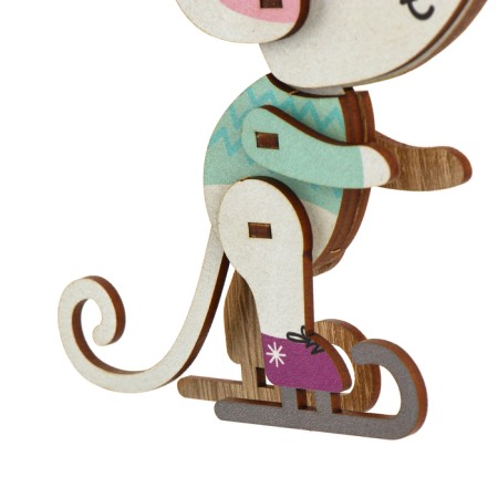 New Year's prefabricated pendant on the Christmas tree "New Year! Mouse "-4