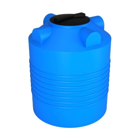 Cylindrical capacity, Evl series, 300 l, blue