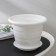 Pot with the pallet "Viola", 1 l, the color is white
