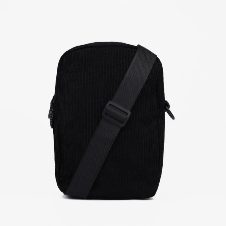 Youth bag with zipper, black color-4
