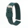 Smart hours strap, 20 mm, silicone, green