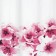 Amanda curtain decor. for the bathroom (polyester/roses.) 180x200 cm