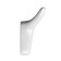 Furniture hook Cappio Ox, two -rod, white