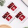 Handle candles flavored "sweet raspberries" in gift boxes, 18 pcs