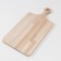Board cutting dile, 40 × 20 × 1.2 cm, with a pen, birch