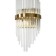 Bra Freya Fr5216WL-02BS Agora, 206x120x520 mm, E14, 2x60W, brass color