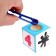 Porter-cap "Colored bombs", according to the methodology of Montessori