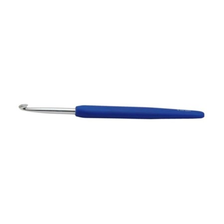 Aluminum knitting hook with an ergonomic handle WAVES KNITPRO 4.50 mm 30910
