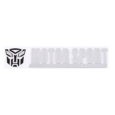 Skyway Metalloplastic Skyway "MotorsportDestroy", sticker, black, 150*30 mm