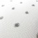 Bath curtains DASCH 180x200 cm, BT-829987, silver rhinestones