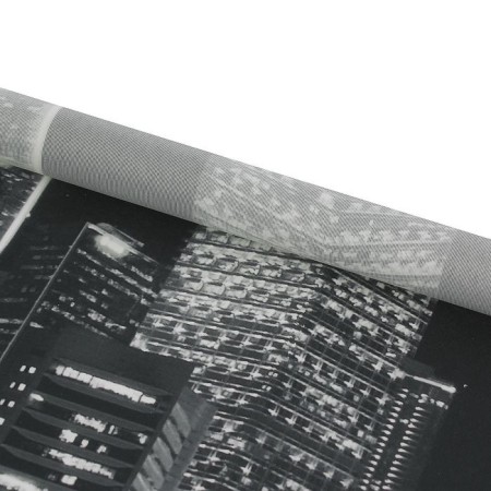 Rolled curtain 60 x175 cm "City", black and white color-1
