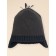 Children's hat, size 53-54, black color