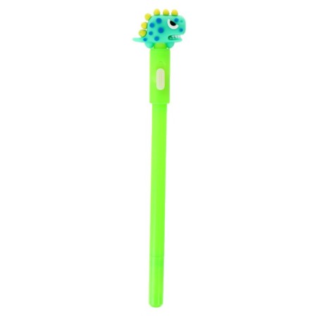 Light pen "Dino" with blue ink, color mix-2