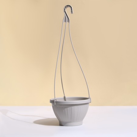 Suspended pots, 2 l, plastic, beige-2
