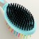 Bilateral brush - comb with wavy teeth, middle, 6 x 19 cm, mint
