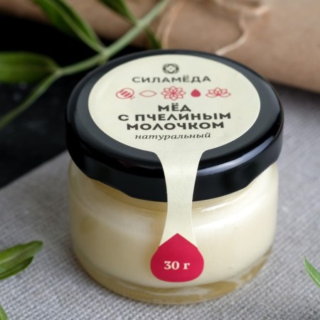 Honey with bee milk, 30 g