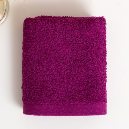 Terry towel 30x50cm, purple, 100% cotton, 360g/m2-1
