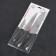 A set of kitchen knives "Eneolit", 3 objects, blade 8.5 cm, 17 cm, 20 cm, black color