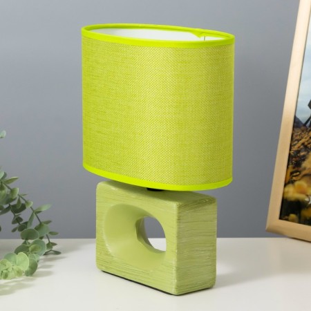 Michelle table lamp E14 40W green 12.5x20x27 cm Risalux