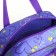 Lightning bag, with an increase, external pocket, lilac color