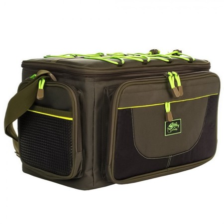 Fisherman Tramp bag with plastic boxes (4pcs), 40 x 27 x 24 cm, size L-3