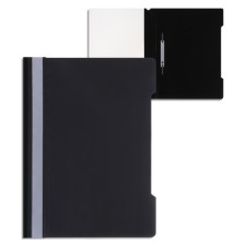 Folder - Calligrata Grounder, A4,160 microns, black, transparent top
