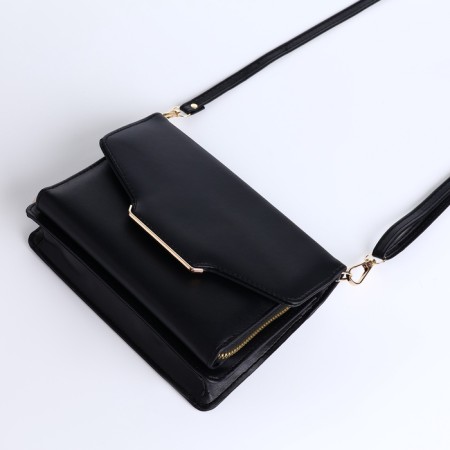 Women's bag with lightning, black color-6