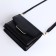 Women's bag with lightning, black color