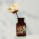 Vase for flowers glass "Love and Happiness", 125 ml.