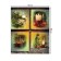 The tablecloth "Festive comfort", rectangular, Saten, size 120x145 cm