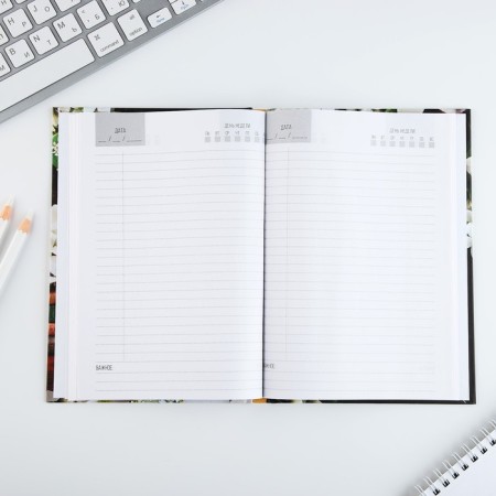 Diary A5, 80 liters, a solid cover "Diary of a Golden Teacher"-2