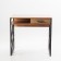 Written table Frame New, 800 × 510 × 760 mm, with a box and shelf, oak vanan / ferrous metal
