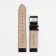 Watch strap, male, 18 mm, harness 75 mm, larynx 115 mm, genuine leather