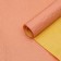 Packaging paper "Ecolux two-color", mix orange-yellow pastel, 0.67 x 5 m