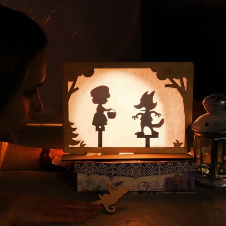 Shadow Theater "Red Red Riding Hood"-4