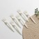 A set of disposable forks of corn starch Nature, 18 cm, 6 pcs, color mix