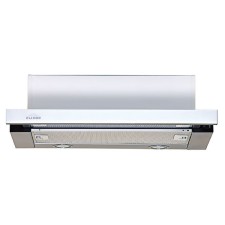 Вытяжка Elikor "Интегра" GLASS 50Н-400-В2Г, встраиваемая, 400 м3/ч, 2 скорости, 50 см, белая
