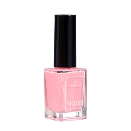 Nail polish with Nude Collection gel effect, tone 201, bright Sakura, 12 ml-1