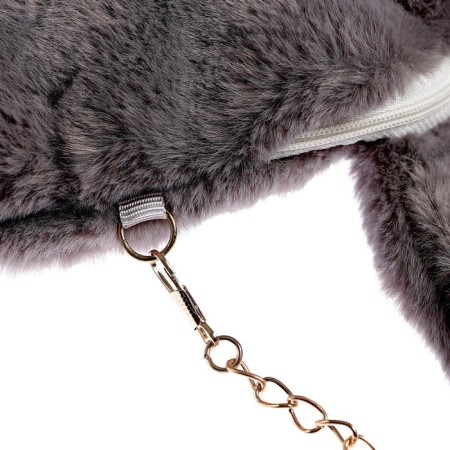 Bag "Bunny", 26 × 19 × 2cm, color gray color-4