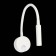 Wall lamp ST LUCE. ST653.531.01. 1x3 W, LED, 3000K, 150 LM, 36x6.3x42.5 cm, white color