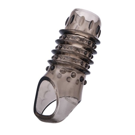 Nozzle of little cuts, to increase size, 10.5 cm, tp, black color