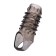 Nozzle of little cuts, to increase size, 10.5 cm, tp, black color
